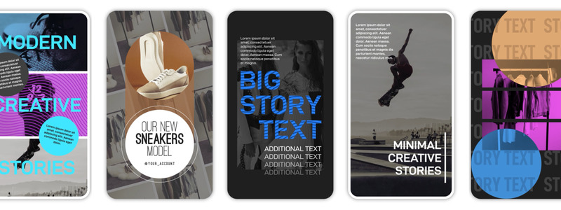 Modern Stories Pack - Premiere Pro Template - Features Image 1