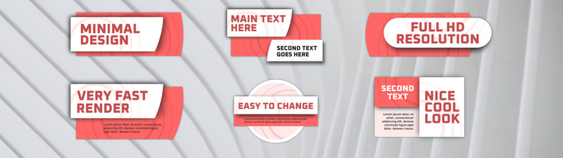 Creative Titles Pack - Premiere Pro Template - Features Image 1