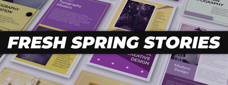 Fresh Spring Stories Premiere Pro Template - Features Image 1