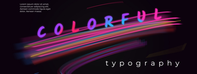 Tipografia colorata moderna - Modello Premiere Pro - Caratteristiche Immagine 1