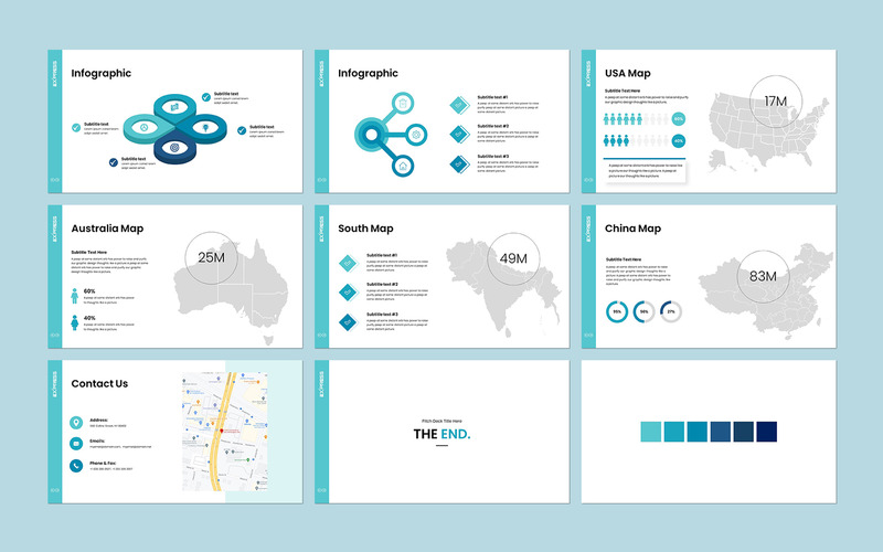 Layout delle note chiave della presentazione del pitch-deck - Caratteristiche Immagine 4