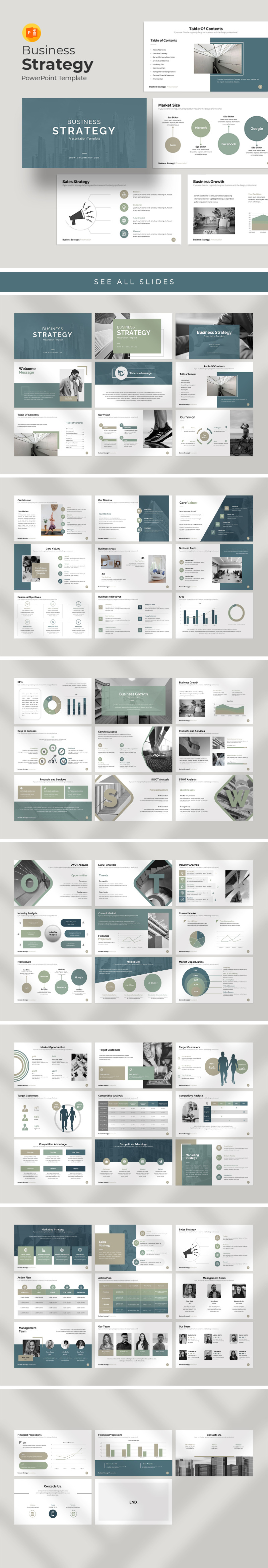 Powerpoint Strategia aziendale - Caratteristiche Immagine 1