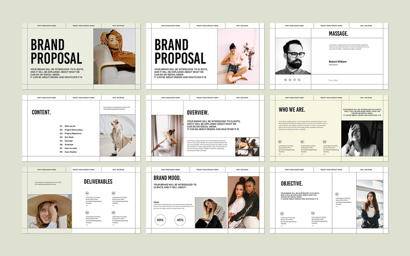 品牌提案 PowerPoint 模板 - Features Image 4