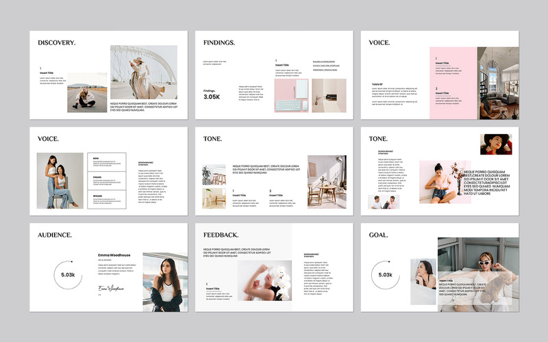 Presentación de estrategia de marca Presentaciones de Google - Características Imagen 2