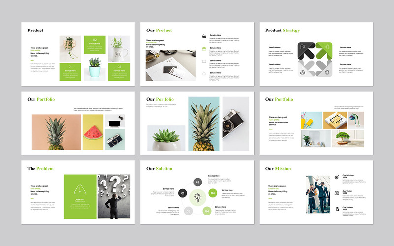 Макет бизнес-презентации PowerPoint - Features Image 5