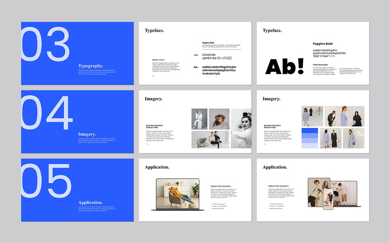 Brand Guidelines Minimal Google Slides Presentation - Features Image 2