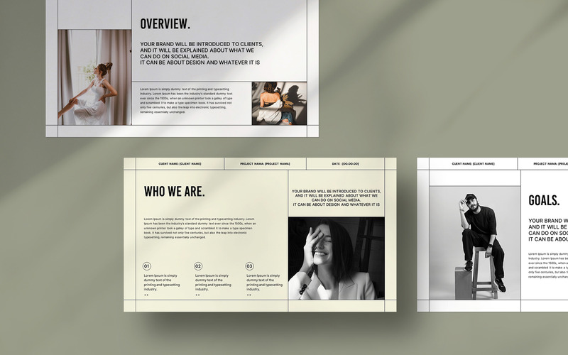品牌提案 PowerPoint 模板 - Features Image 2