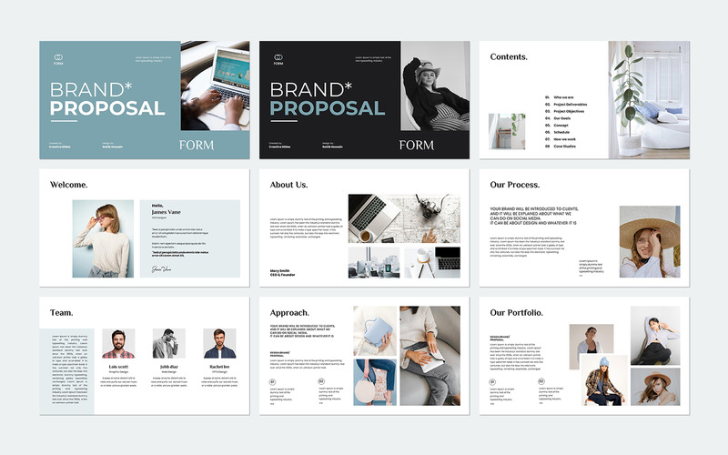 Disposition des modèles Google Slides de proposition de marque - Caractéristiques de l’image 4