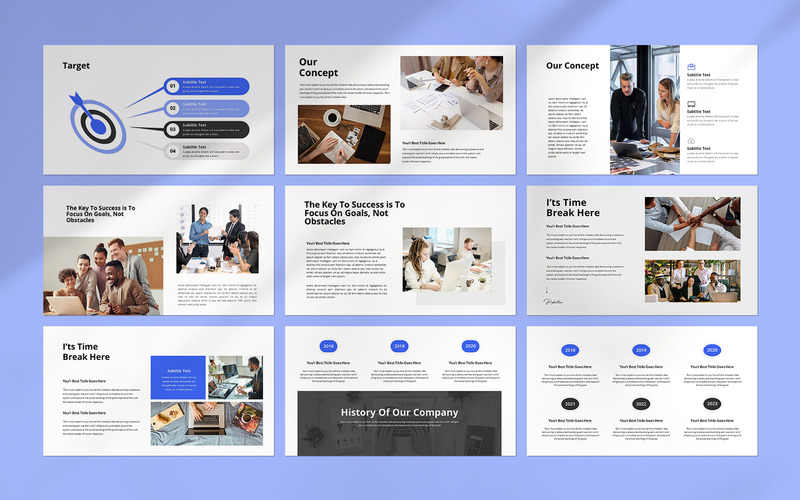 Fire Keynote Presentation Template - Features Image 2