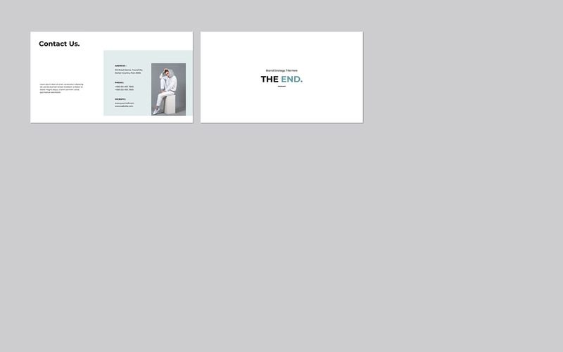 Креативний шаблон Google Slides для стратегії бренду - Features Image 3