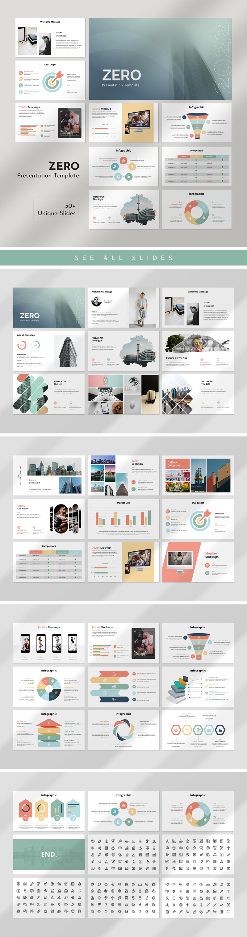 Zero - PowerPoint Presentation Template - Features Image 1