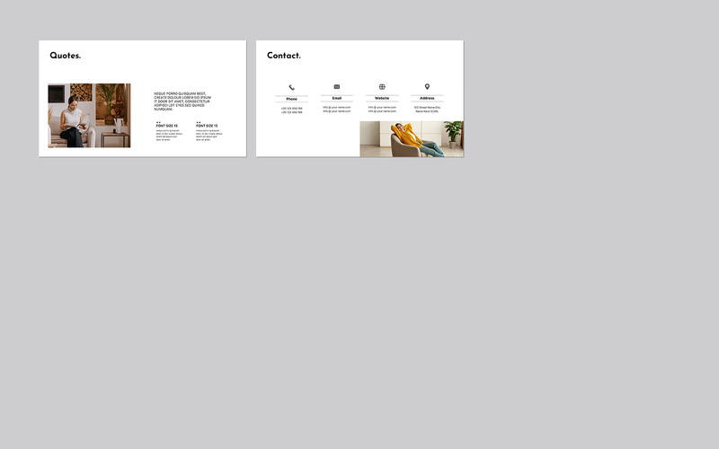 Minimalist Brand Strategy Google Slides Presentation Template - Features Image 3