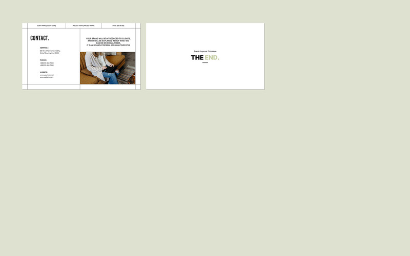 品牌提案 PowerPoint 模板 - Features Image 6