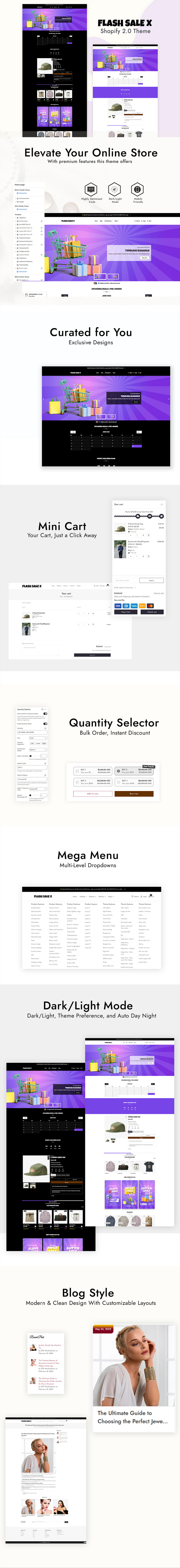 FlashSalex – Šablona Shopify pro bleskové výprodeje a last minute nabídky - Features Image 1