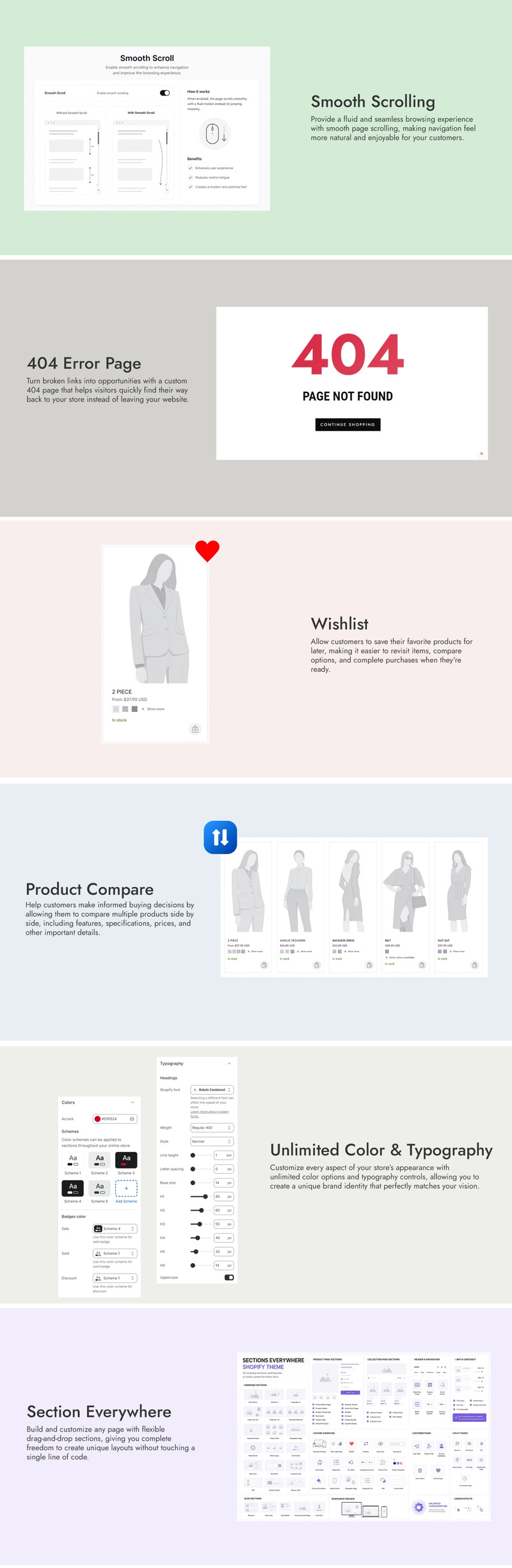 Fascia di resistenza – Tema Shopify One Product - Caratteristiche Immagine 4