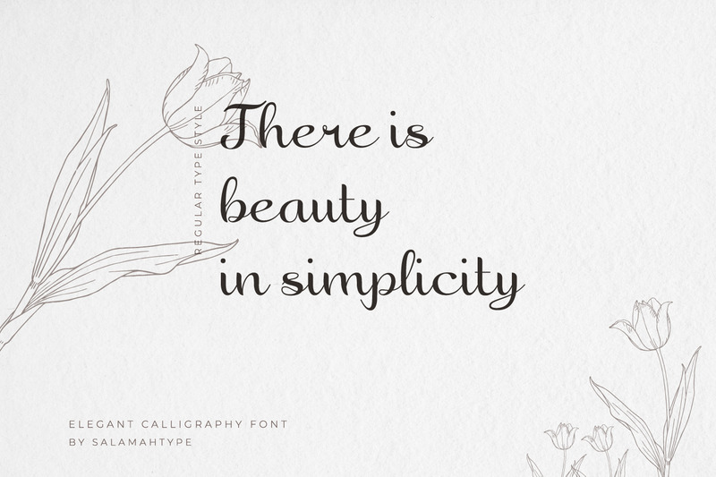 Rachel Karlie - Carattere script decorativo - Caratteristiche Immagine 1