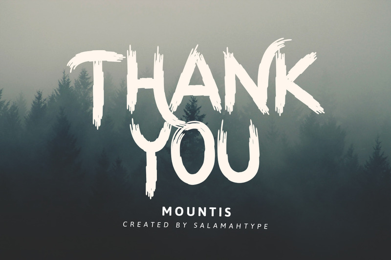 Mountis - Modern Brush Font - Features Image 10