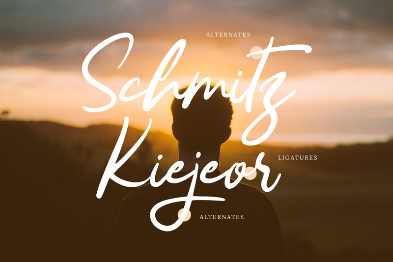 Ranchel - Script kalligráfia betűtípus - Features Image 8