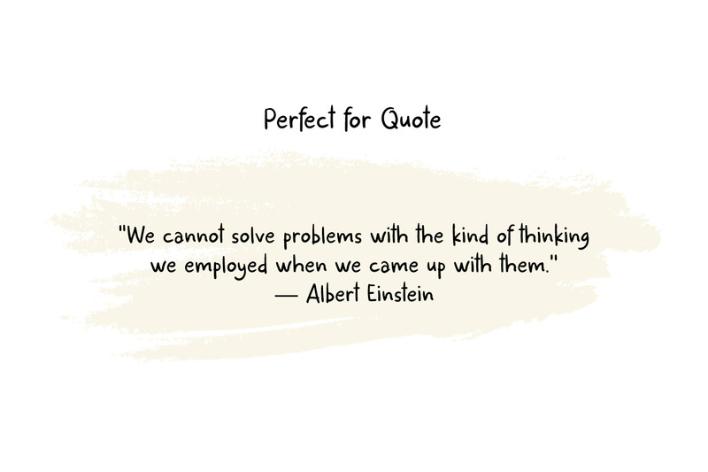 Una storia: carattere di scrittura carino - Caratteristiche Immagine 2