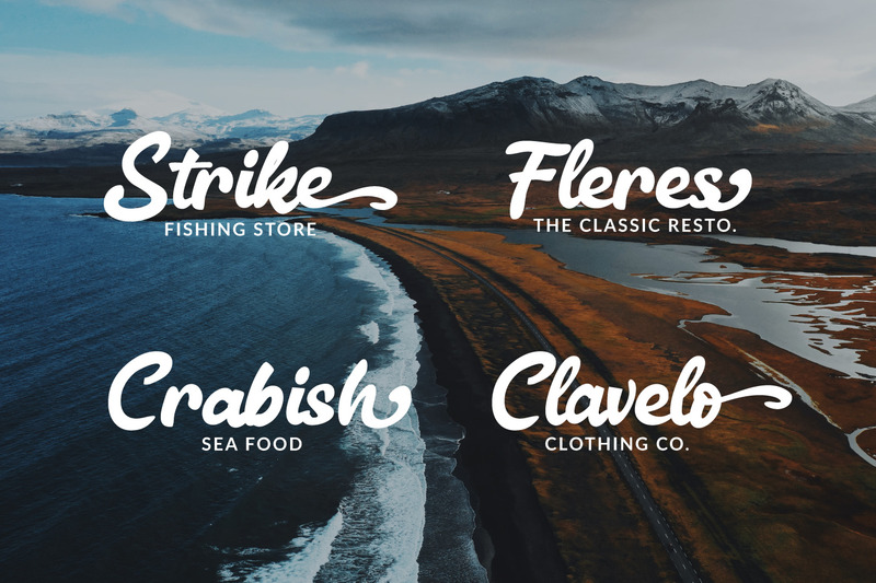 Archolate - Bold Script font - Features Image 6