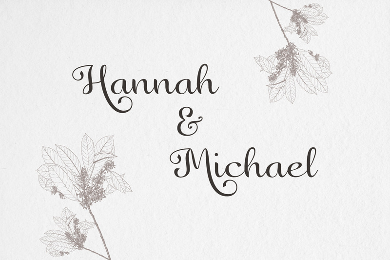 Rachel Karlie - Carattere script decorativo - Caratteristiche Immagine 3