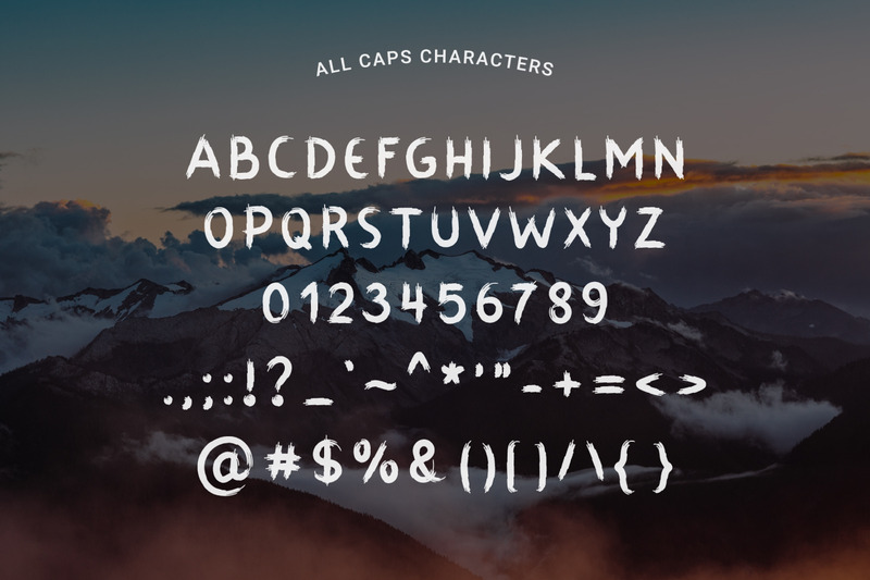 Mountis - Modern Brush Font - Features Image 8