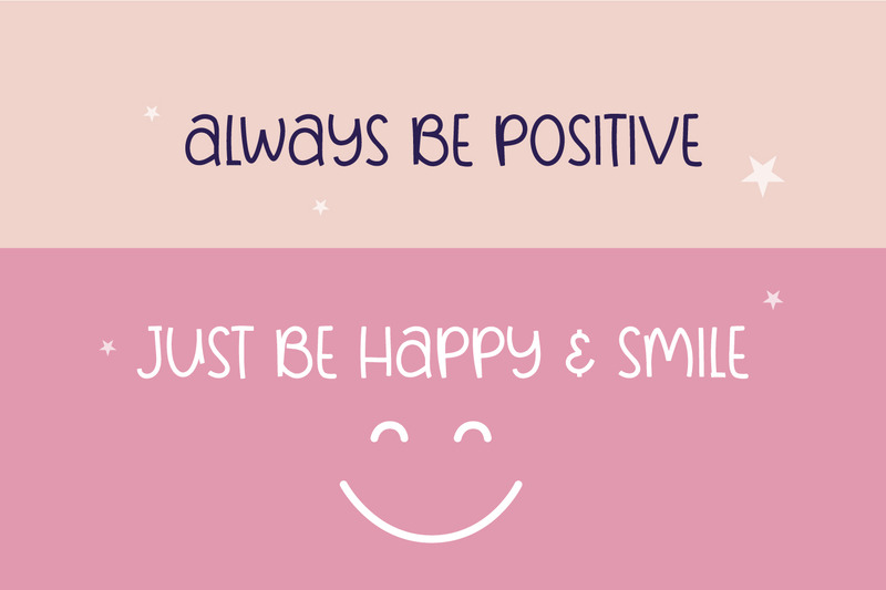 Starylight - Carattere di scrittura simpatico e eccentrico - Caratteristiche Immagine 2