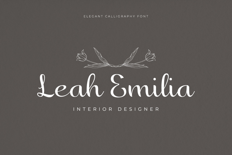 Rachel Karlie - Carattere script decorativo - Caratteristiche Immagine 4