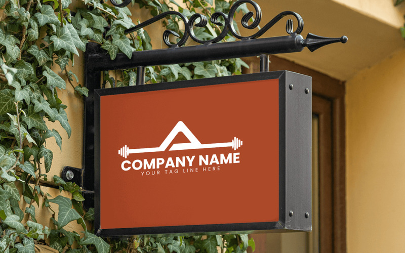 A gym Letter Logo Template - Features Image 2