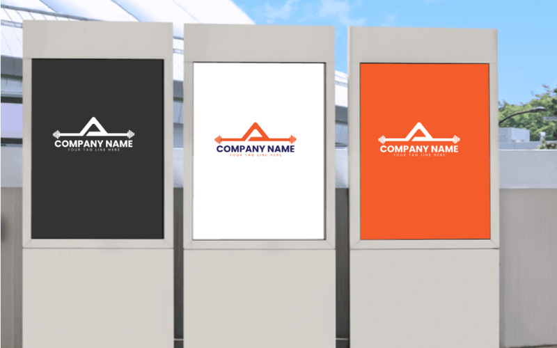 A gym Letter Logo Template - Features Image 3