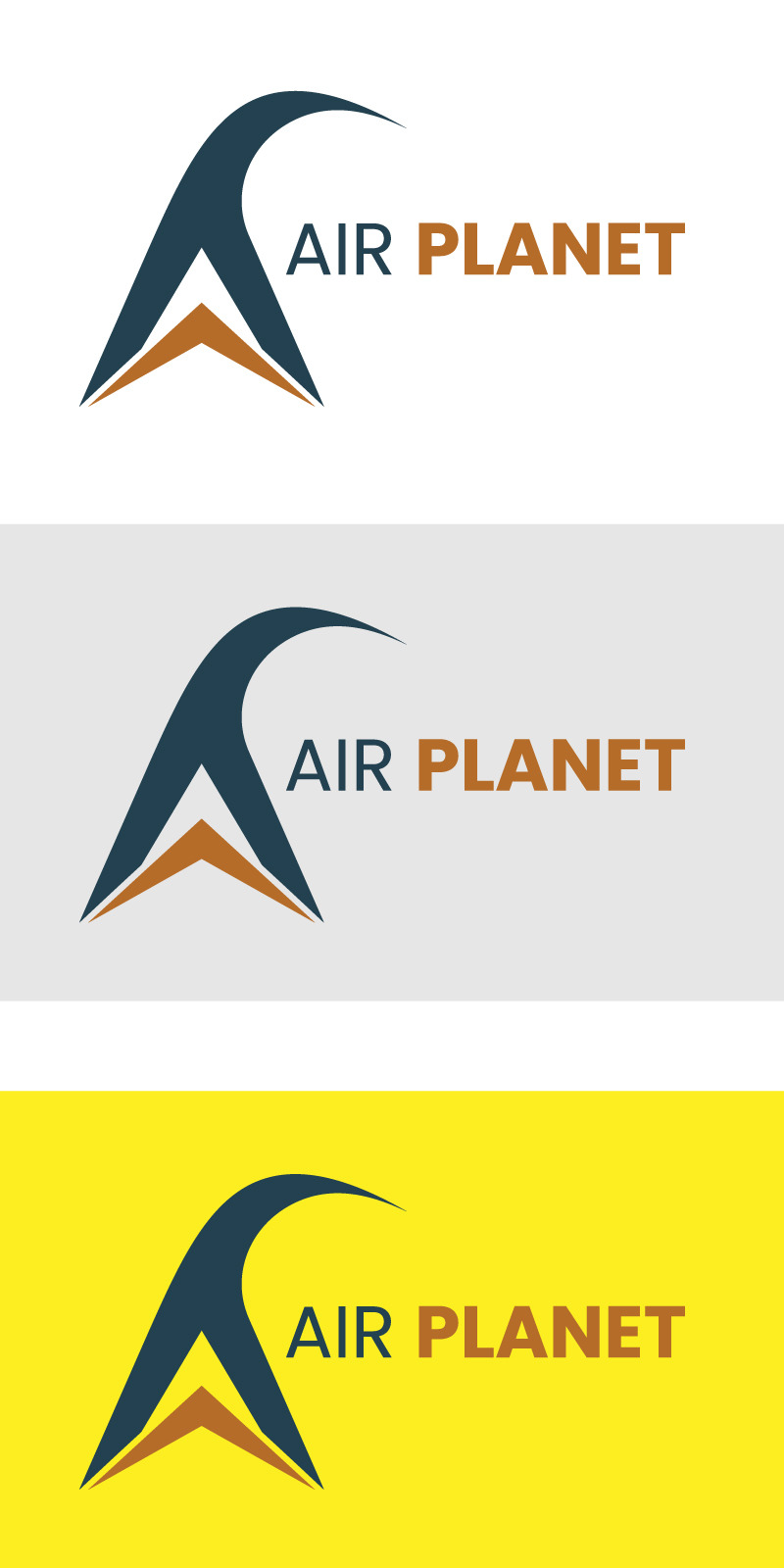 Modèles de logo Air Planet - Caractéristiques de l’image 1