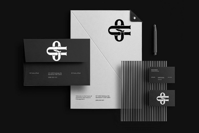SU Monogram Letter Brand Identity Logo Template - Features Image 4
