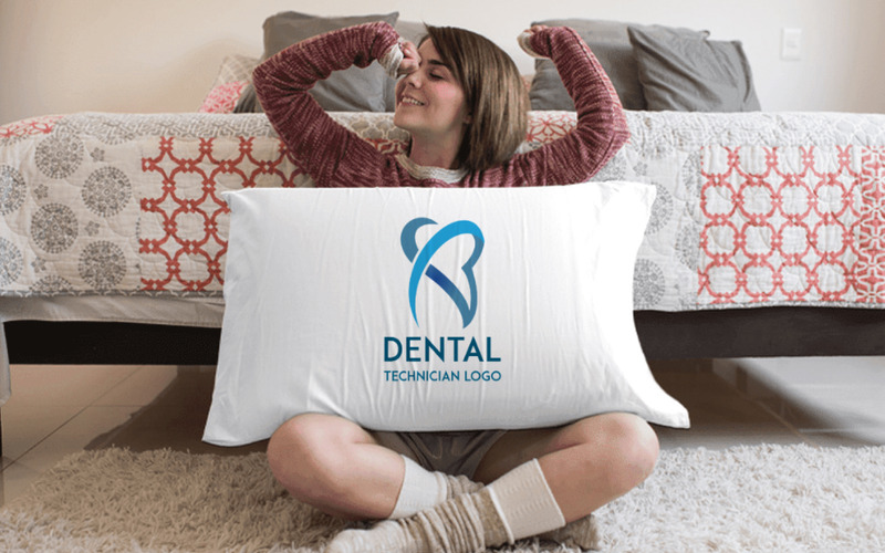 Modello di logo dentale creativo - Caratteristiche Immagine 1