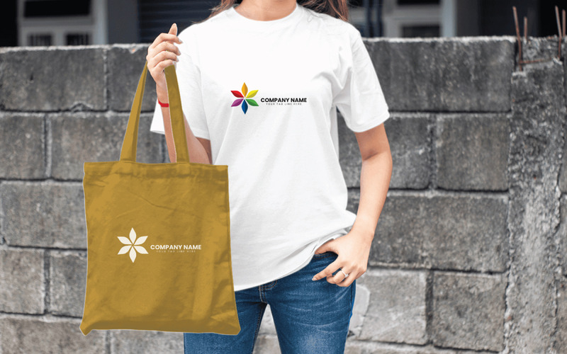 Stella della diaspora a sei punte nei colori dell'arcobaleno Design Brand Identity - Caratteristiche Immagine 5