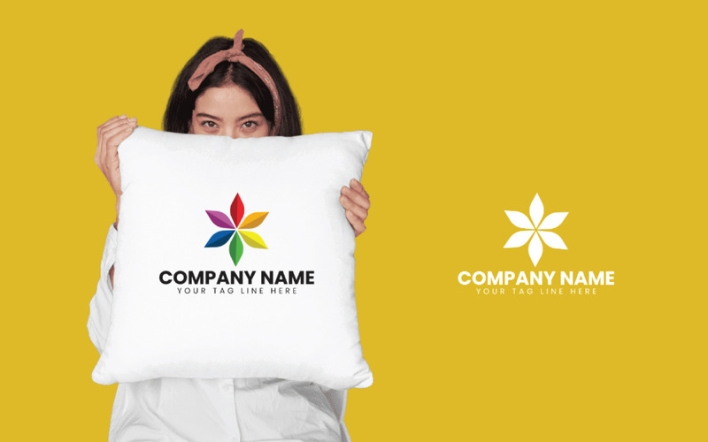 Stella della diaspora a sei punte nei colori dell'arcobaleno Design Brand Identity - Caratteristiche Immagine 3