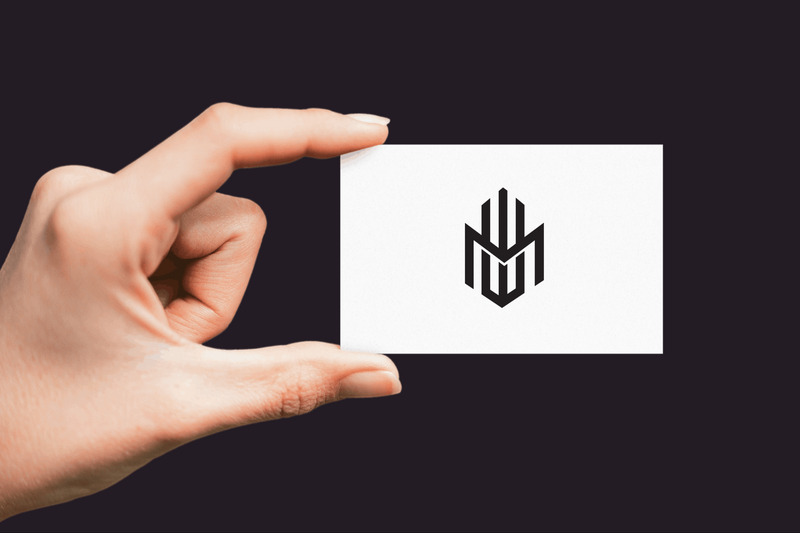 WM Monogram dopis Brand Identity Logo šablona - Features Image 6