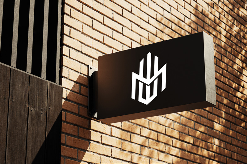 WM Monogram dopis Brand Identity Logo šablona - Features Image 11