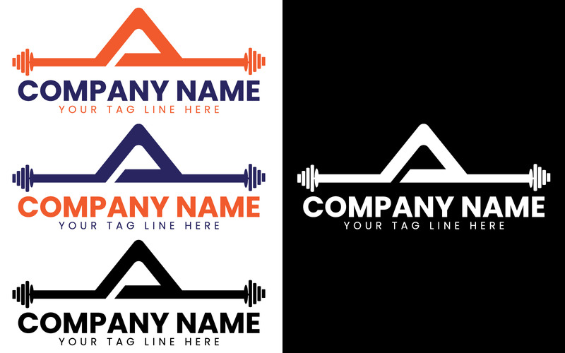 A gym Letter Logo Template - Features Image 4