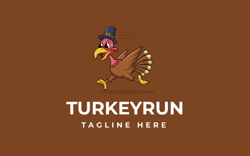 TurkeyRun logotyp, BirdRun logotyp, ChickenRun logotyp - Features Image 1