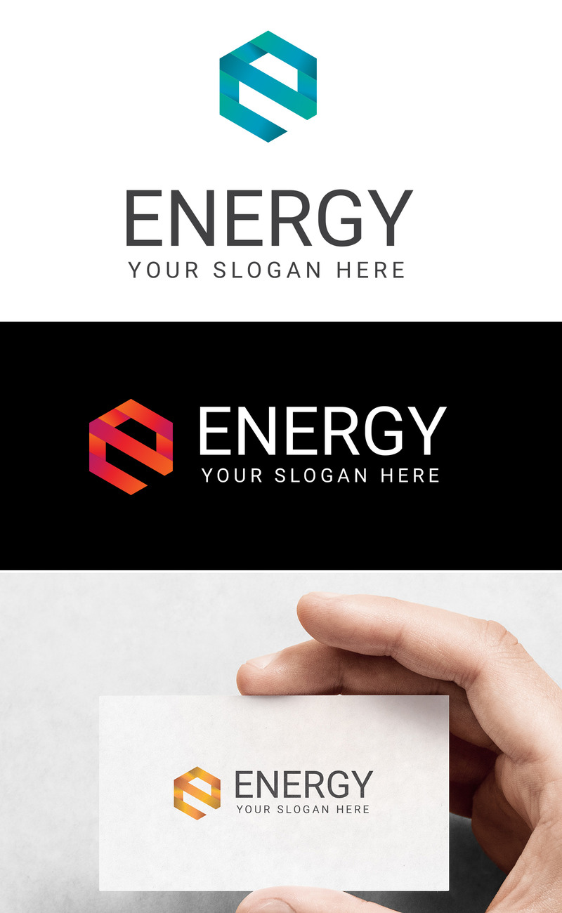 Energy Letter E Logo Free Template - Features Image 1