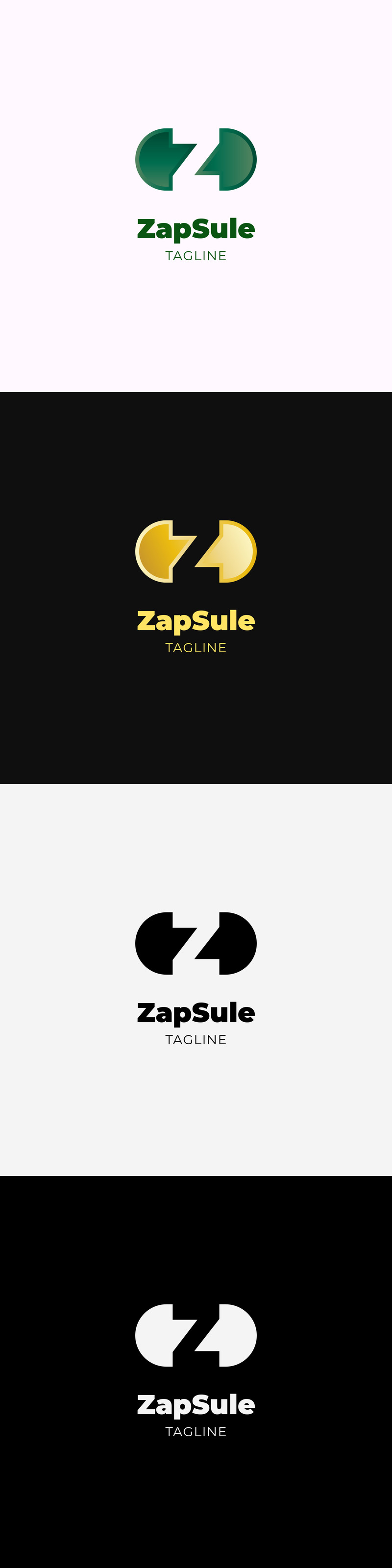 Z Letter Negative Space Logo Template FREE - Features Image 1
