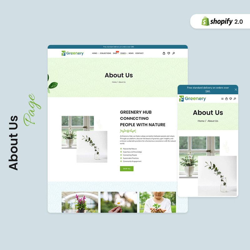 Groen - Tuinieren en kamerplanten Shopify-thema - Features Image 6