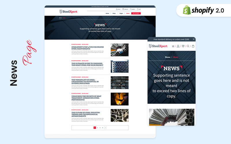 SteelXpert - Het industriële Shopify-thema van de volgende generatie - Features Image 8