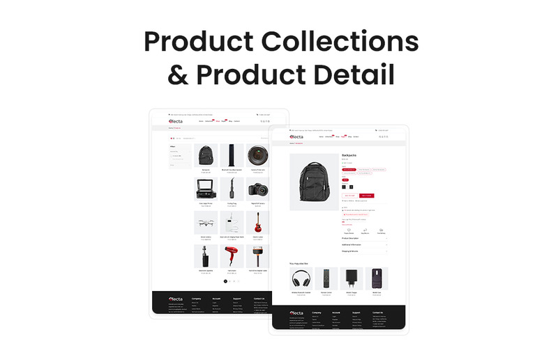 Electa – тема Shopify для магазинів електронних гаджетів - Features Image 3