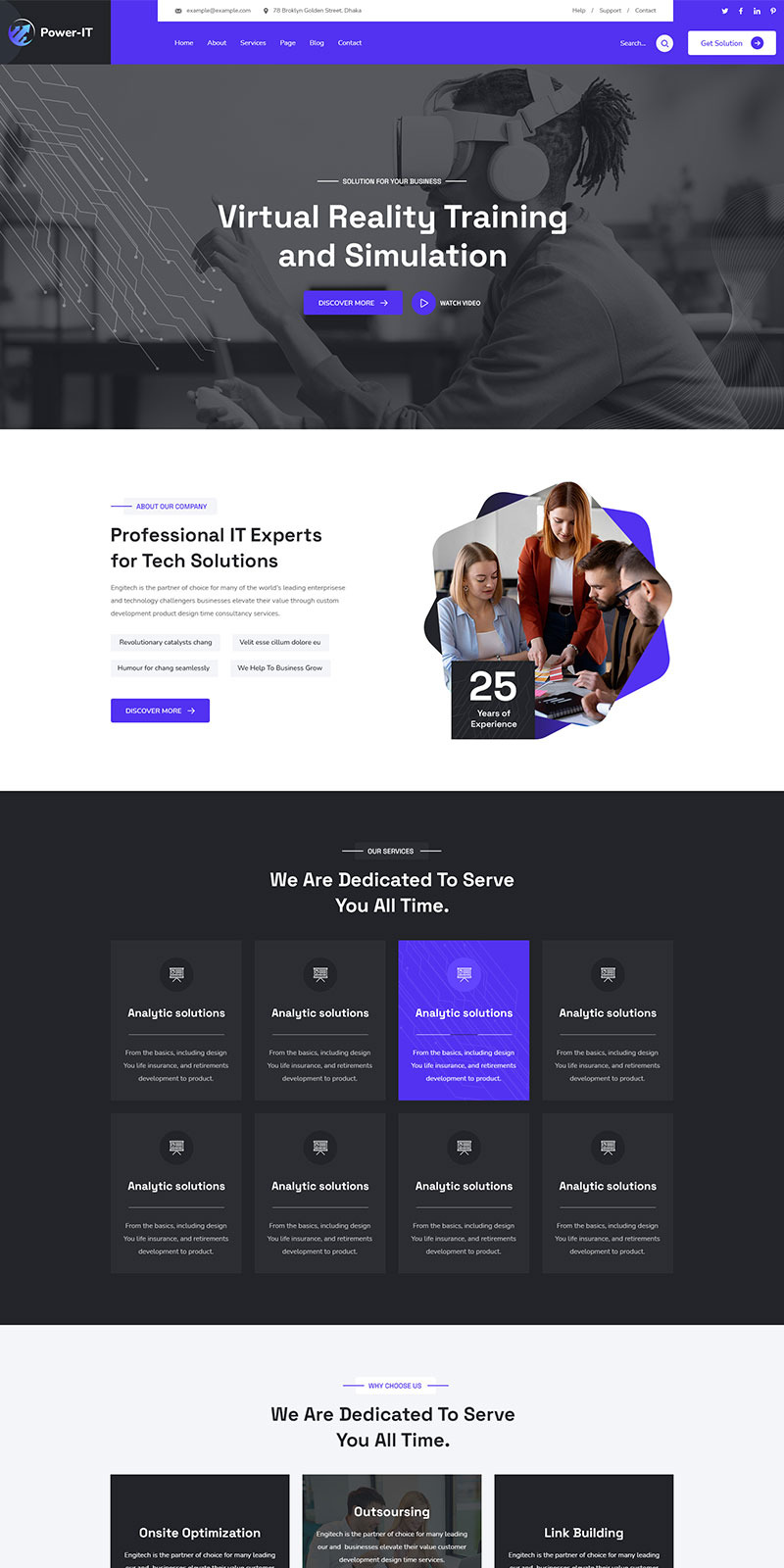 Power-IT- Virtual Reality PSD-mall - Features Image 1