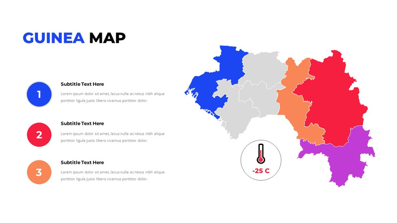 Modelo de PowerPoint editável de mapa mundial - Features Image 60