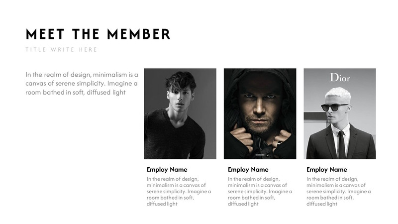 Modello di presentazione di diapositive Google minimo Megomi - Caratteristiche Immagine 60