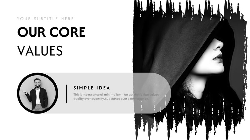 Megomi Minimal PowerPoint Sunum Şablonu - Features Image 43