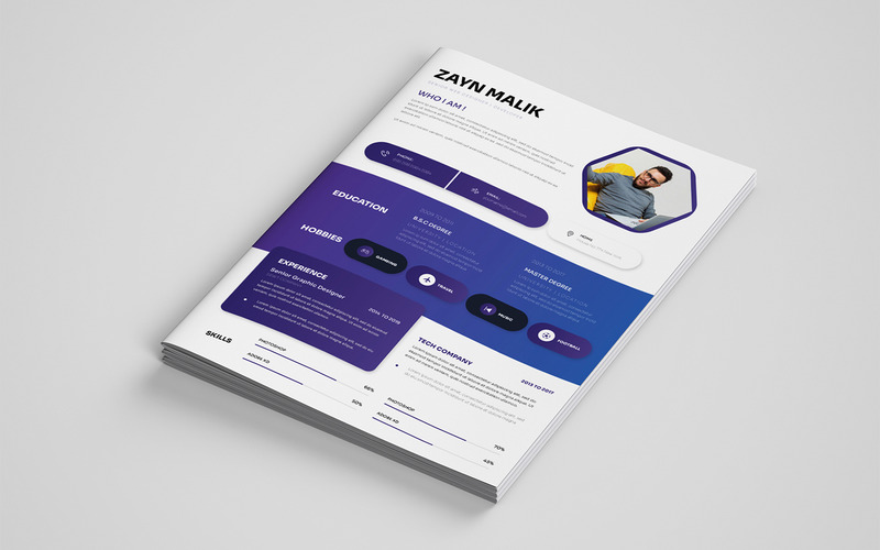 Good & Easy CV | Resume Template - Features Image 4