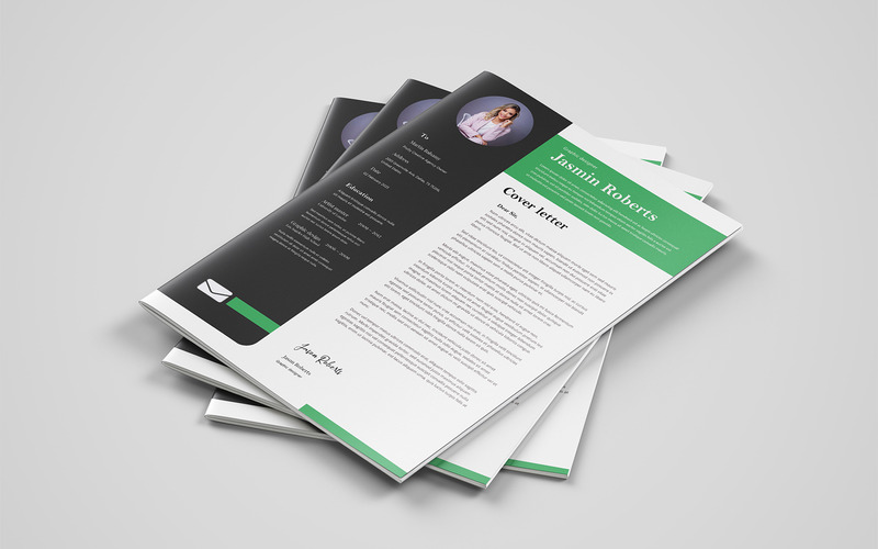 Green Life Easy CV Letter Template - Features Image 1